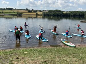 Vitamin Sea Project launch at Chelmarsh SUP club!