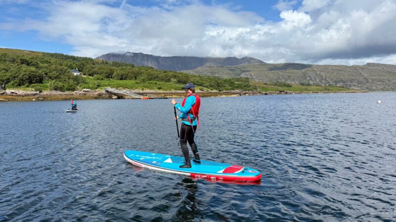Exploring Isle Martin with the Ullapool Women’s SUP Club